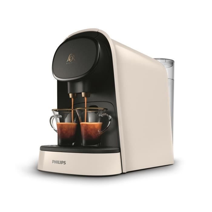 Machine à Espresso Tristar CM-2278 - 2 Tasses Simultanées - Compatible Capsules Nespresso Et Café Moulu - 20 Bars