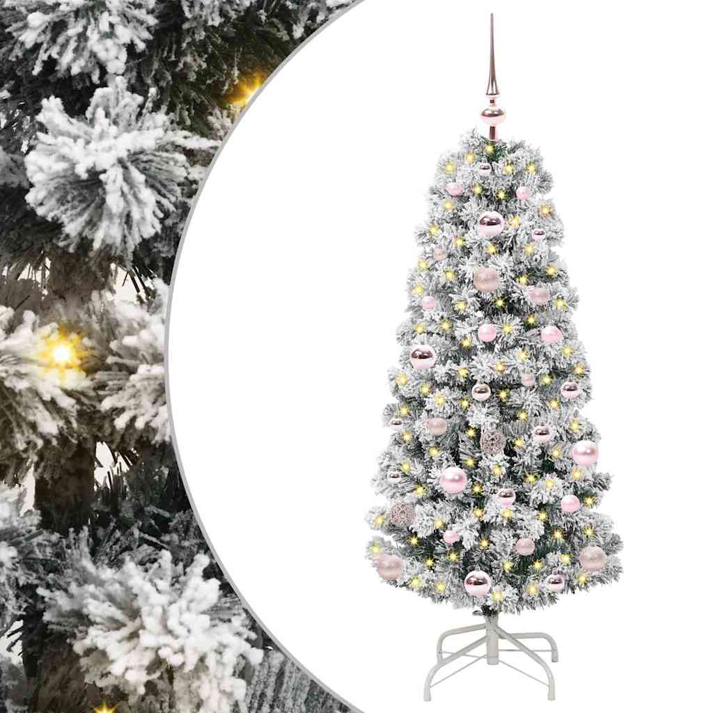 Sztuczna choinka z zawiasami Ze LED Lights 120 cm PVC