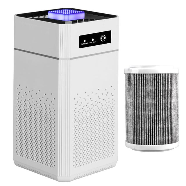 Oczyszczacz powietrza do pomieszczeń z filtrem, oczyszczacz powietrza z funkcją aromaterapii, który eliminuje dym, sierść zwierząt i inne zapachy