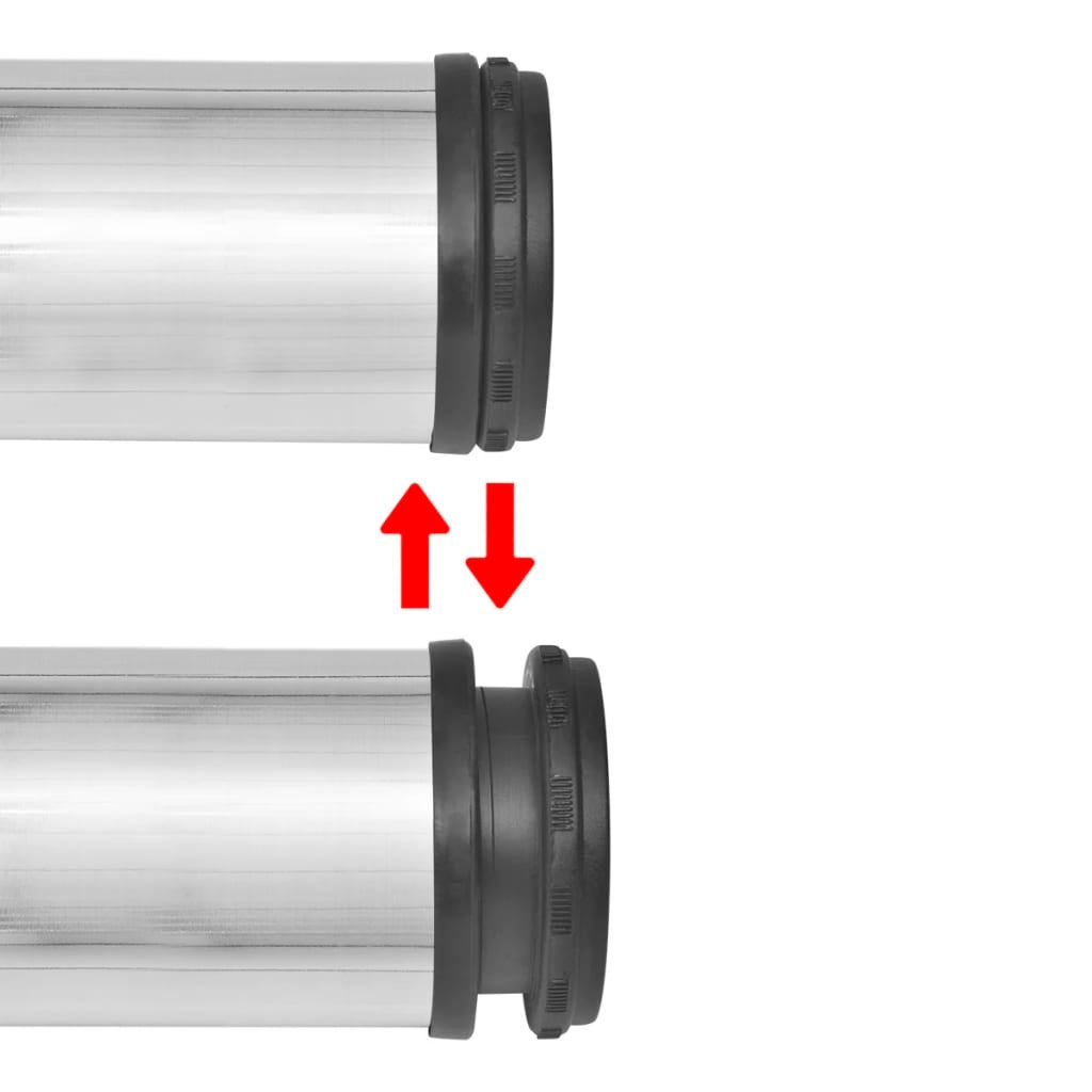 4 pés de mesa reguláveis ​​em altura 1100 mm cor níquel polido - COMFORTXL - 3