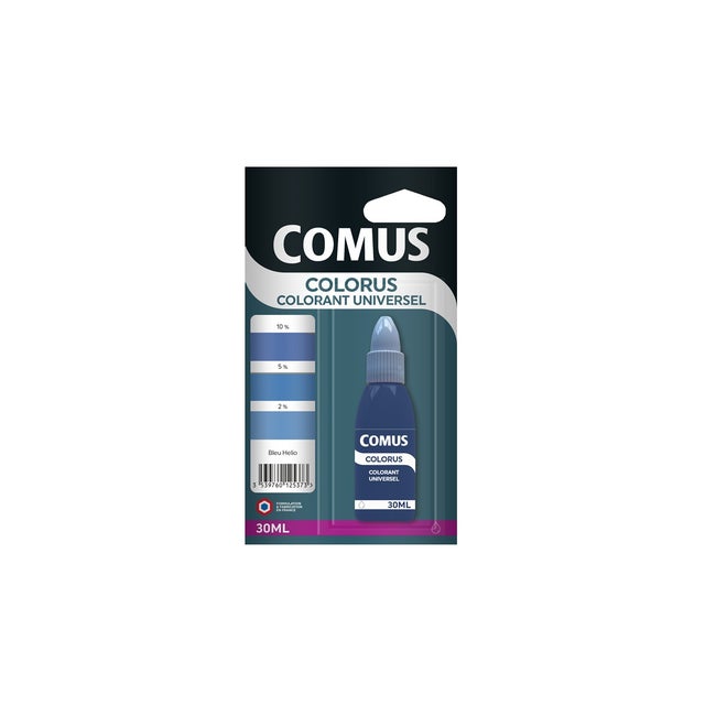 Colorus - BLEU HELIO 30ml - Colorant Universel - COMUS