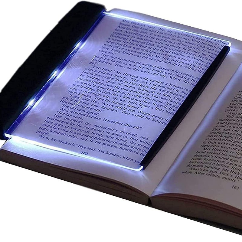 Lampka do czytania LED z klinem do książek Przenośna zakładka do książek Jasna tablica do czytania w łóżku, samochodzie