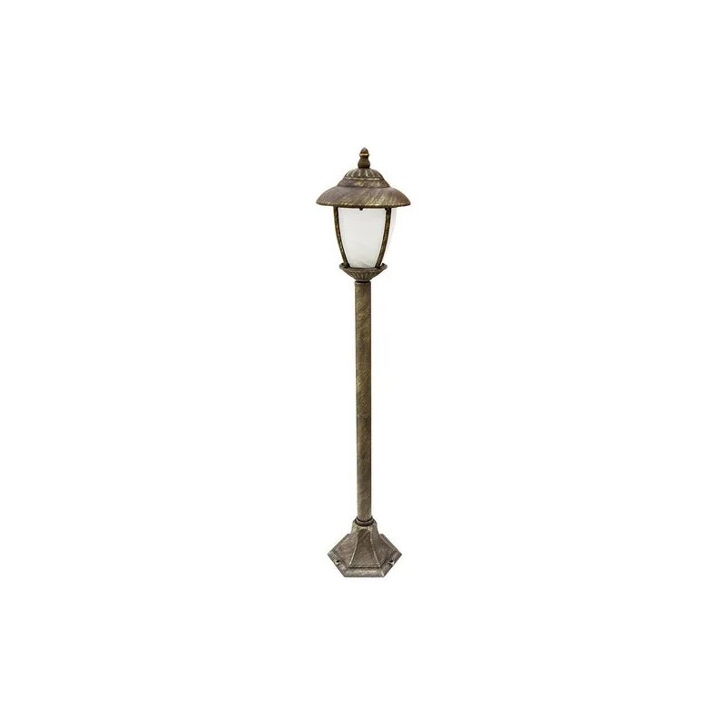 Lampa ogrodowa stojąca Madrid złoto antyczne 1xE27x60W IP43 wym: 105 x 20 x 20 cm metal Rabalux