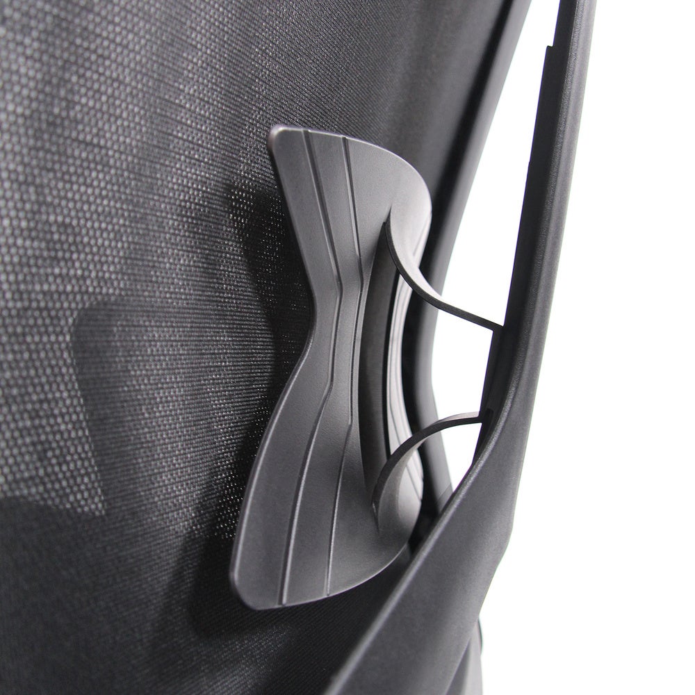 Sedia da ufficio / Sedia girevole ENCO Mesh Nero Ribaltabile hjh OFFICE - 2