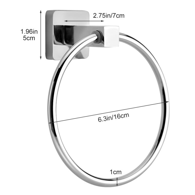 Porte-serviettes en acier inoxydable - 2