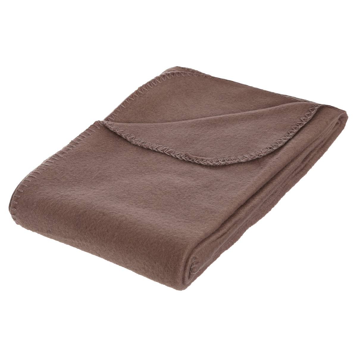 Atmosphera - Plaid - Flanelle - tressé - 125x150 Atmosphera - Plaid - Flanelle - tressé - 125x150