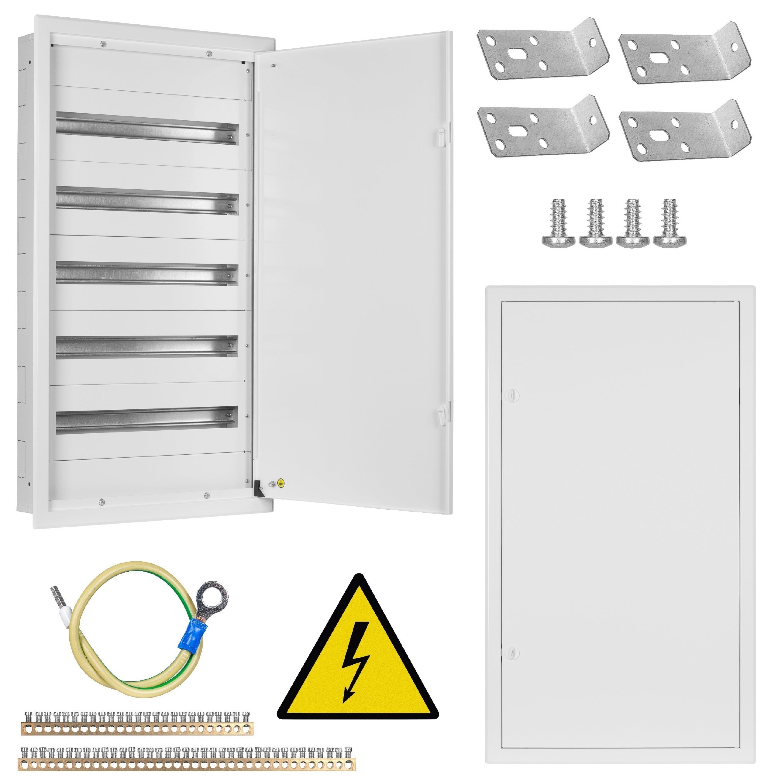 Rozdzielnica Podtynkowa Skrzynka Elektryczna Obudowa 5x24 Mod 965x523x130mm