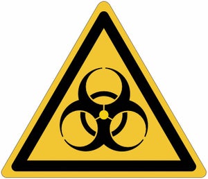 Cartello Divieto Di Cibo E Bevande Vsafety 53016 AN-R - 150x200 Mm, Plastica Rigida, Norma EN ISO 7010, Con Adesivi - 2