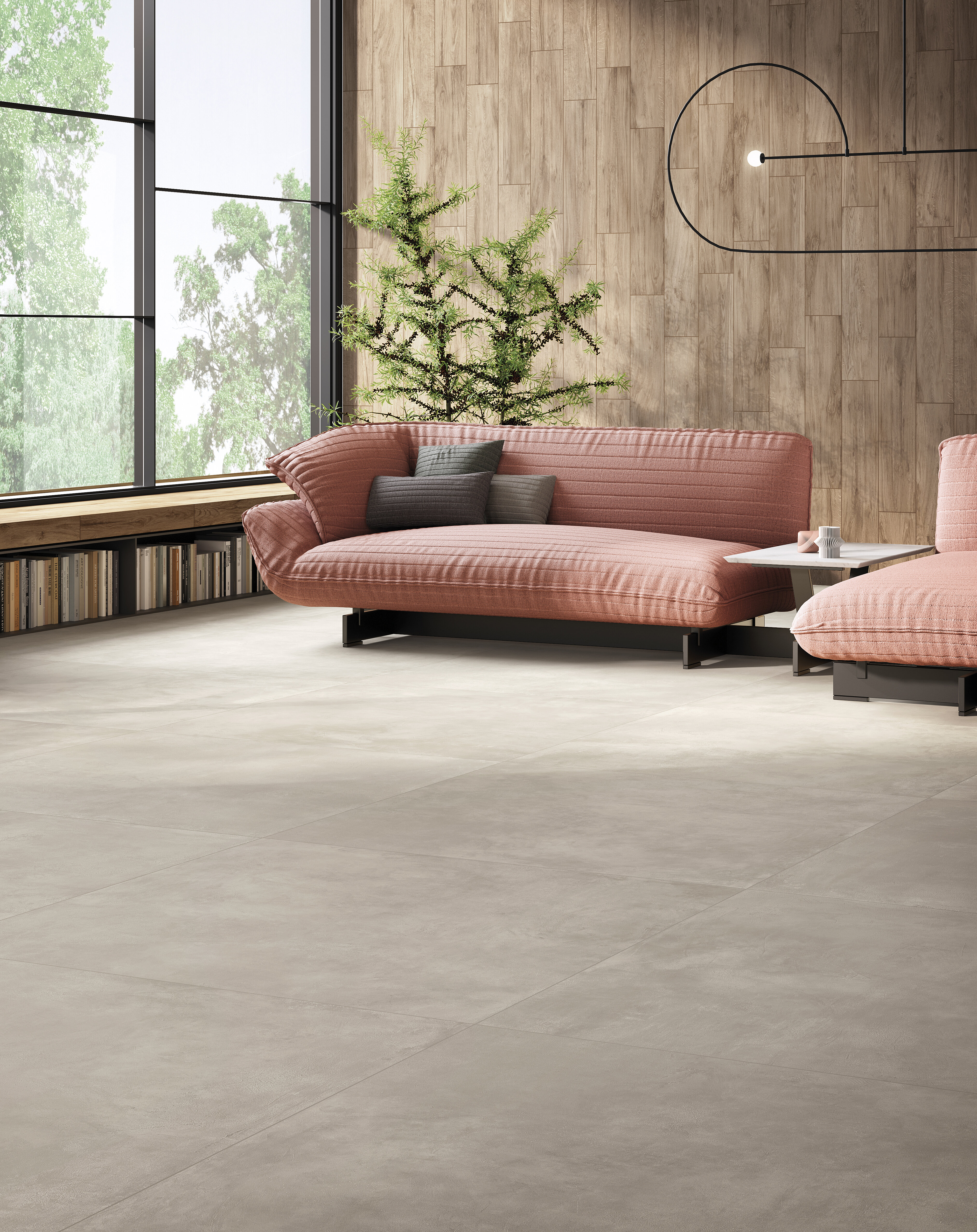 AURA Balance Akustikpaneele Light Oak 240x60cm - Schallschutz Wandpaneele Mit Filz MDF