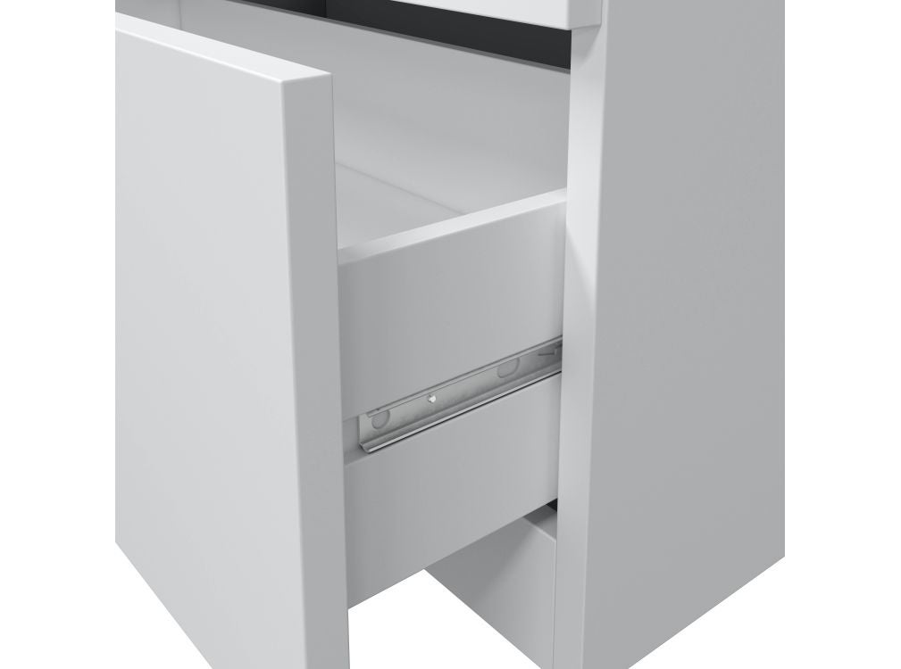 Commode ELOAH 3 tiroirs L77cm x H80cm - Blanc - 4
