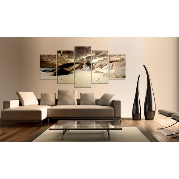 Tableau Nuages de sable 200x100 cm - 2