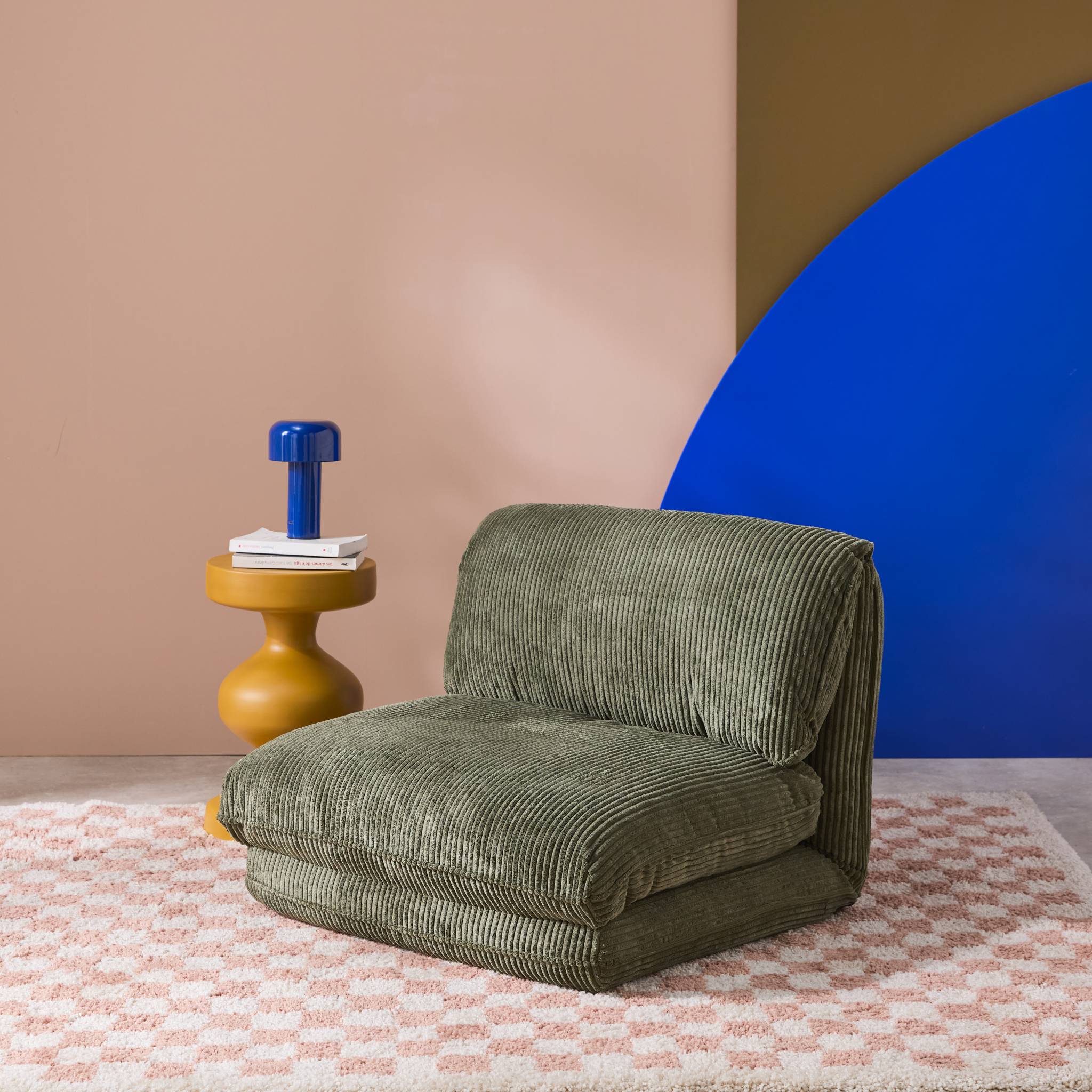 Fabulcozy Divano Letto Singolo Convertibile 4 in 1 - Poltrona-Letto