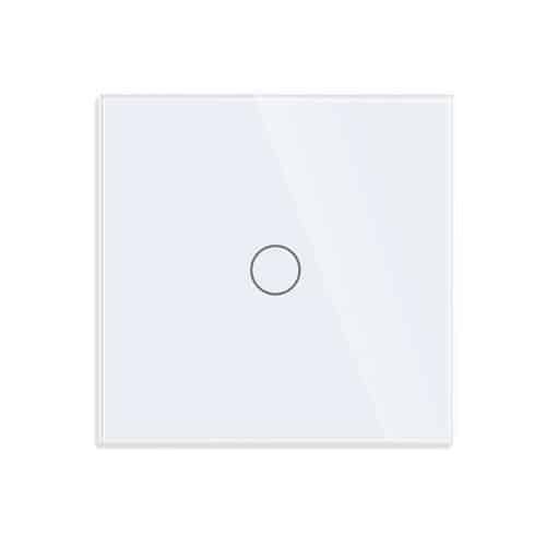 Intrerupator simplu 500W, LXD, alb / LXD-ST-101G-W