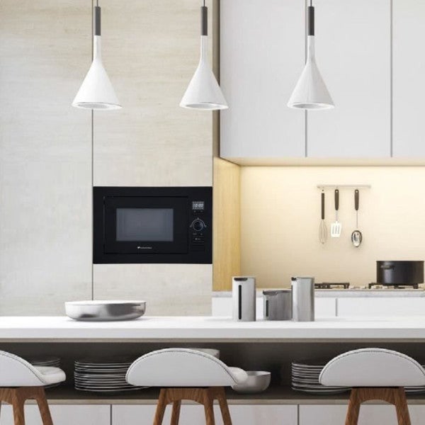 Micro-ondes grill encastrable CONTINENTAL EDISON CEMO25GEB2 Noir L59,5 x H38,8 x P40 cm 25L - 5