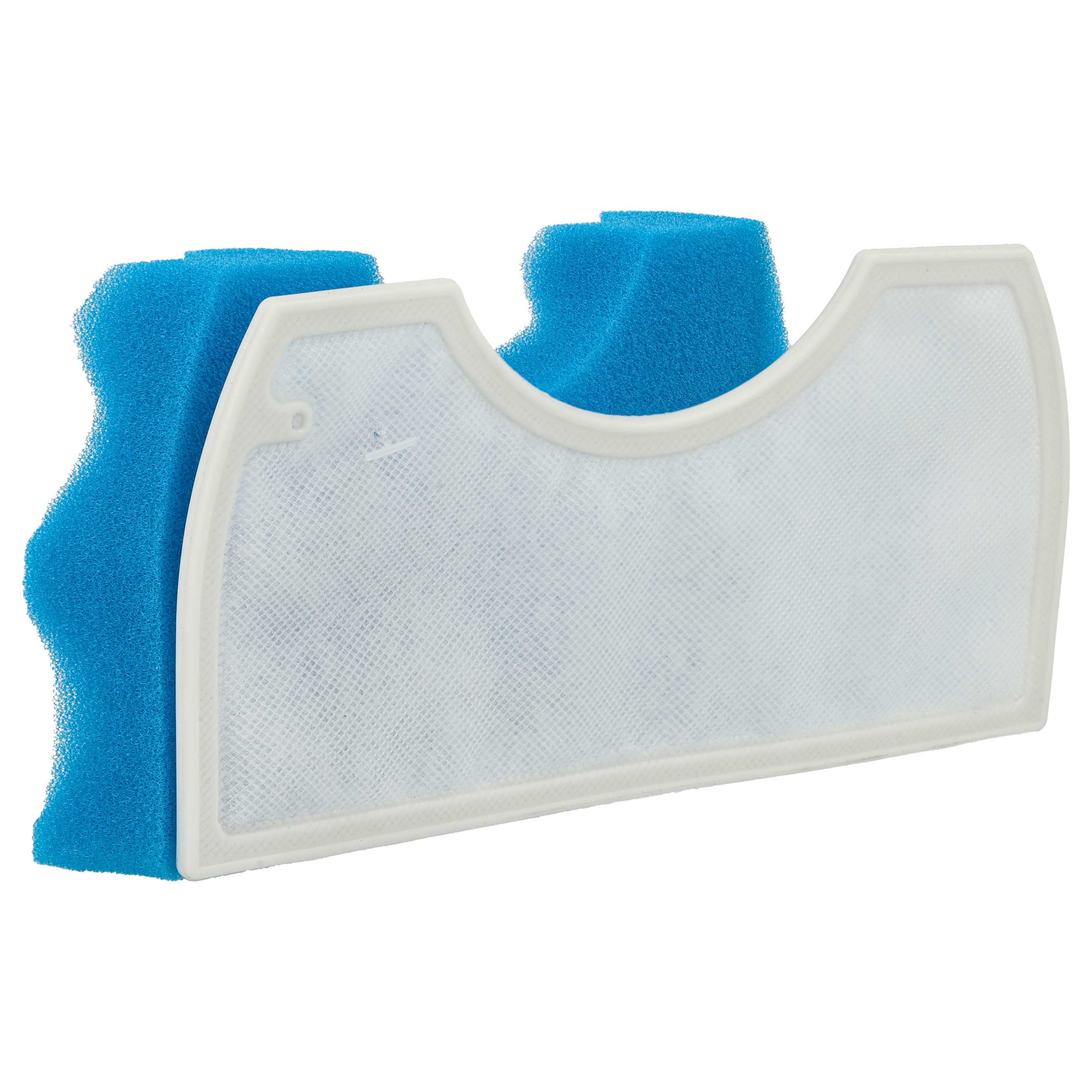 vhbw Lot de 2 filtres compatible avec Samsung VCC4350V3RXEG SC4350, VCC4350V3BXEG SC4351 aspirateur - microfiltre, filtre en mousse - 2