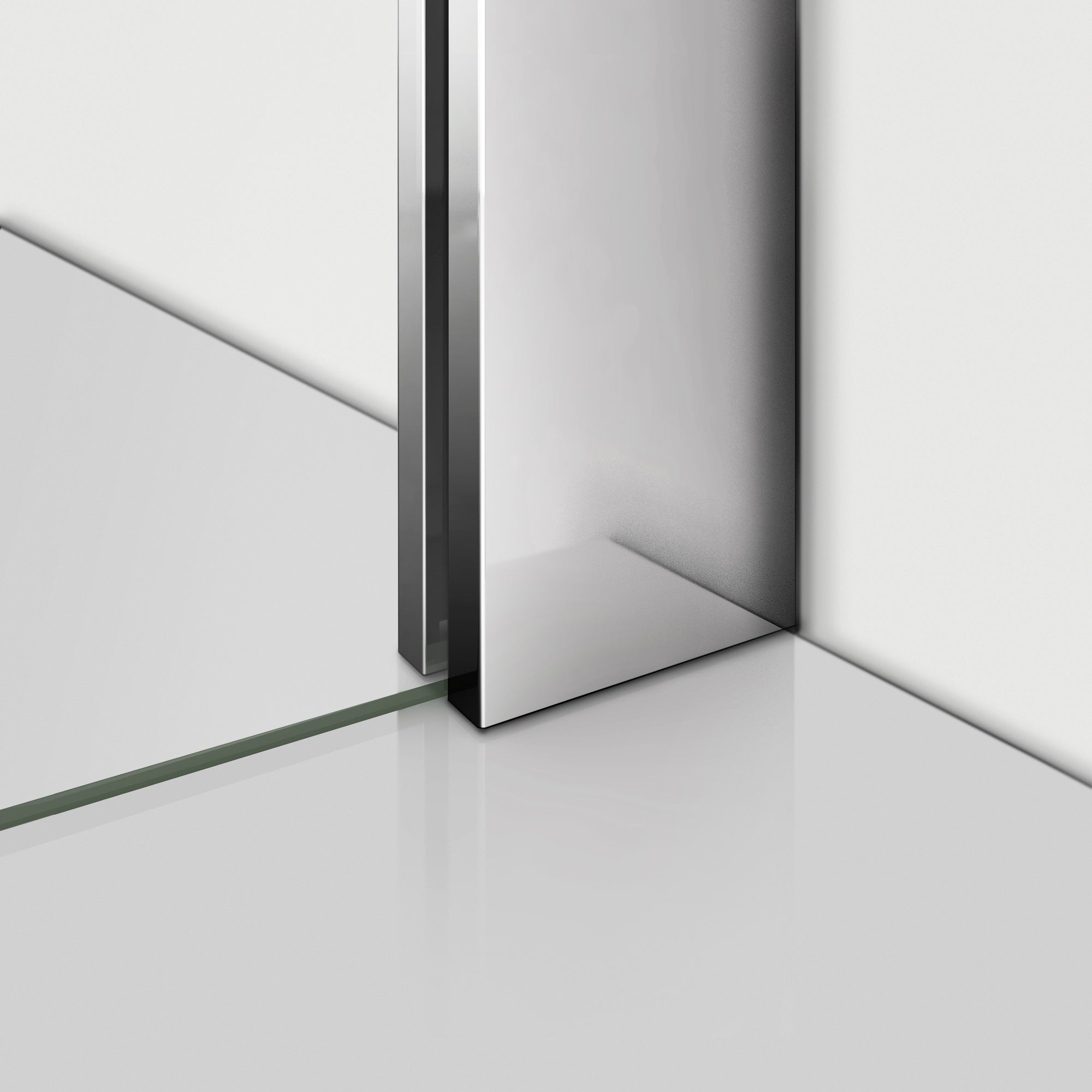Aica Paroi De Douche 60x200cm En 8mm Verre Anticalcaire Paroi De Douche À L'italienne - 4