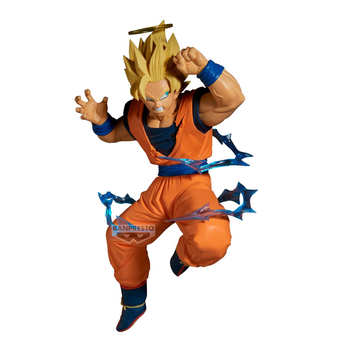 Versión en español — figurine d'action goku super saiyan 2 (vs majin vegeta) dragon ball z, match makers 15 cm, bp29754p multicolore, figurine à colle