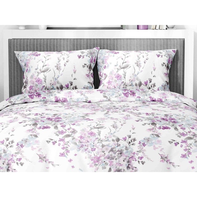 BIANCHERIAWEB - Completo Lenzuola In 100% Cotone Fantasia Cloe Singolo