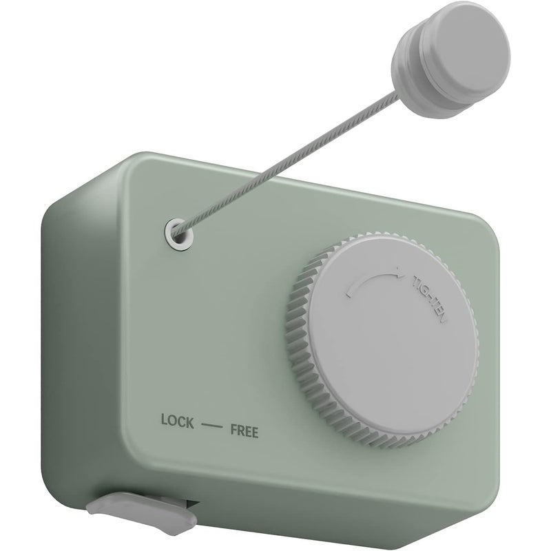 Wysuwana suszarka do ubrań, wytrzymała, do użytku wewnątrz i na zewnątrz, łatwa do zawieszenia na ścianie.