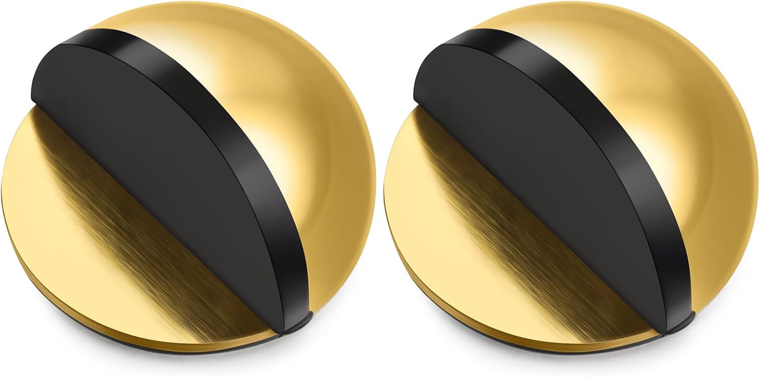 Fermaporta adesivo per pavimento Fermaporta ovale in acciaio inox