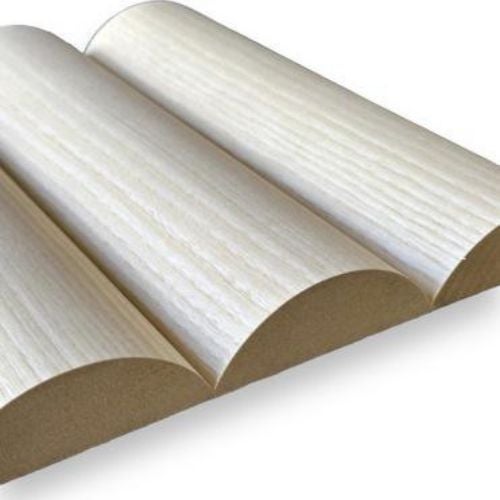 Revêtement mural flexible Palilleria effet 3D hydrofuge MDF laminé en bois de chêne 270X2400 mm