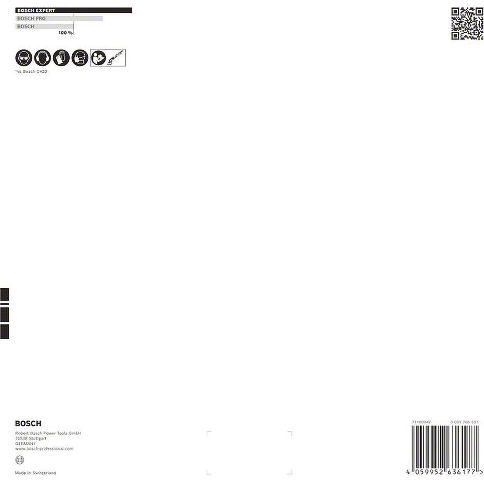 Akcesoria Bosch Siatka Szlifierska do Szlifierek Gipsowych, Ziarno 80,120, 180, Ø 225 mm (2608901667) - 6