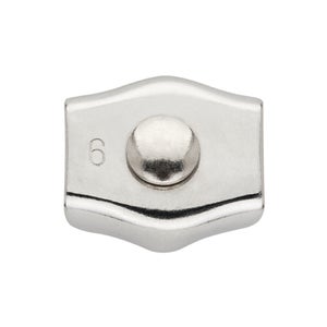 Set 21 Pezzi Morsetti Per Cavi D'Acciaio 5mm - Morsetti Serracavo M5, Ditali, Chiave, In Acciaio Inox 304