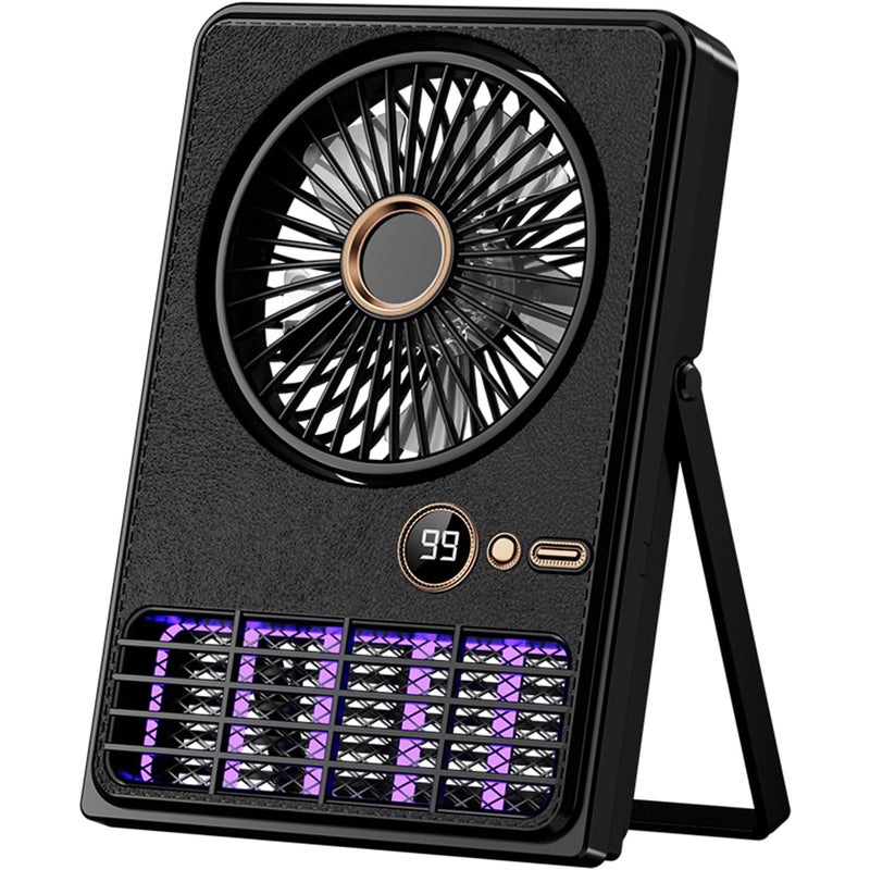 Pułapka na komary z wentylatorem, przenośna i lekka pułapka na komary na kemping, idealna na kemping, do ogrodu i salonu (czarna)