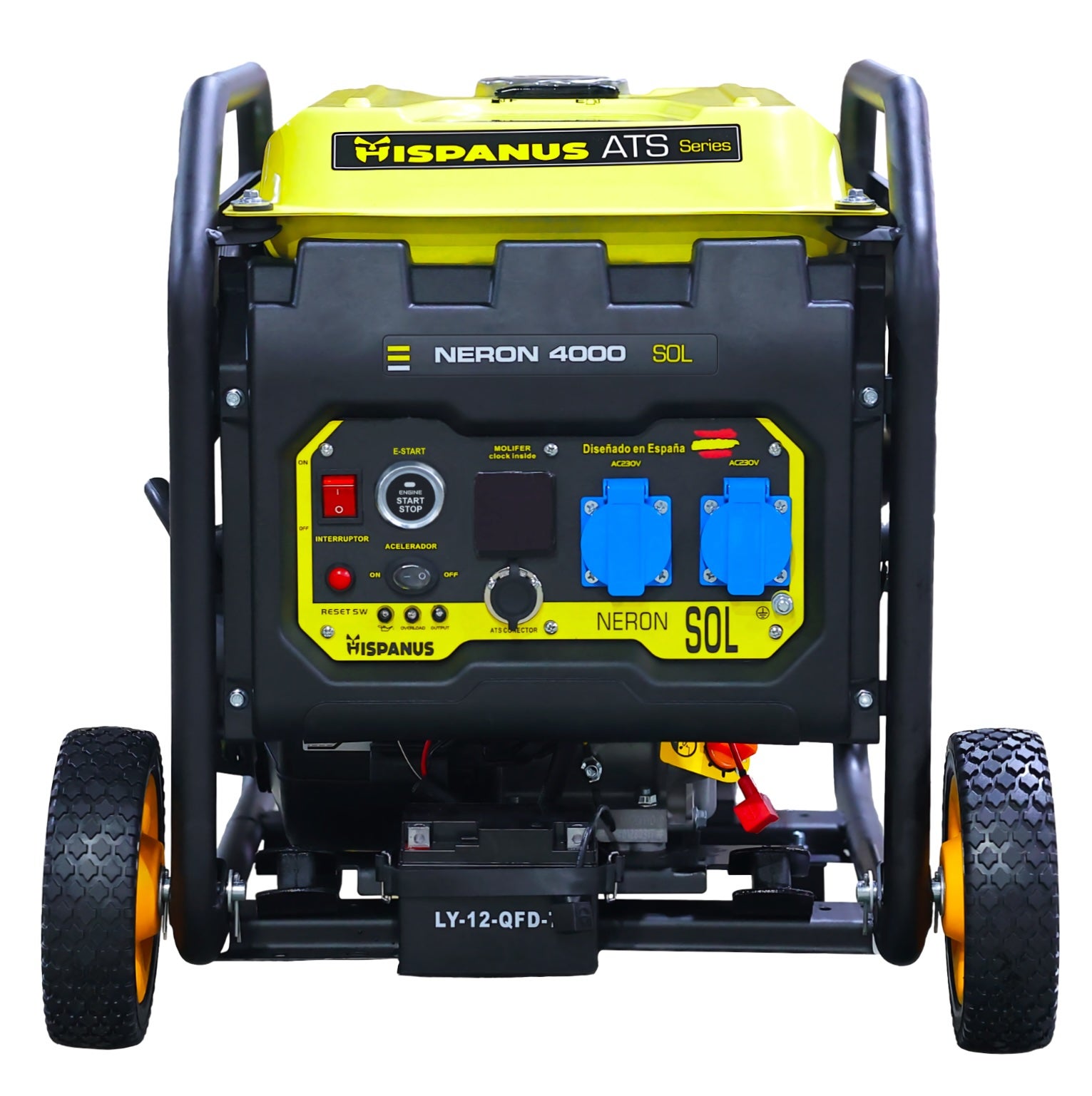 Groupe électrogène Démarrage Automatique 8000W pour Coupure de Courant HISPANUS Geta ATS - 2
