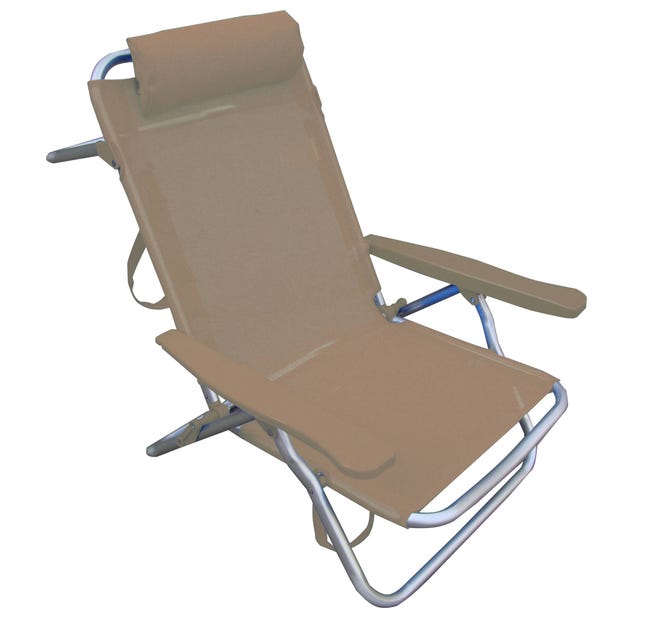 SPIAGGINA RECLINABILE IN ALLUMINIO TORTORA Leroy Merlin