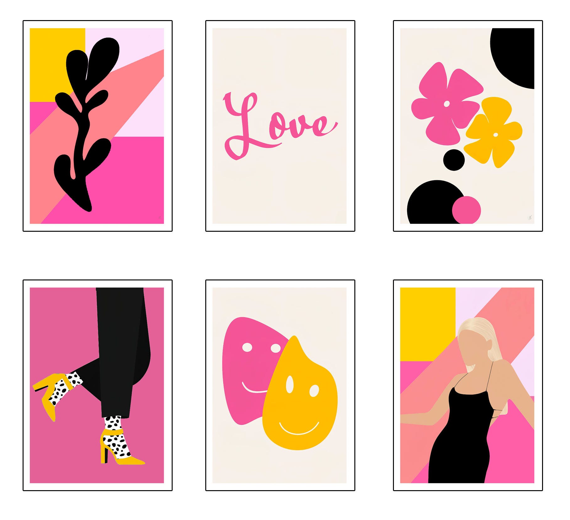 Raccolta Astratti famosi 1 - Set 10 poster da parete - Carta Patinata - | 2 x A3 42x30cm | 4 x A4 30x21cm | 4 x A5 21x15cm Raccolta Astratti famosi 1 - Set 10 poster da parete - Carta Patinata - | 2 x A3 42x30cm | 4 x A4 30x21cm | 4 x A5 21x15cm