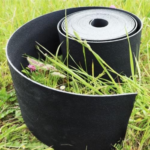 Bordure de jardin en plastique recyclé - 15cm - Gris - 2