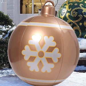 HOMCOM - Babbo Natale Gonfiabile Su Motoslitta Con Luci Led Integrate