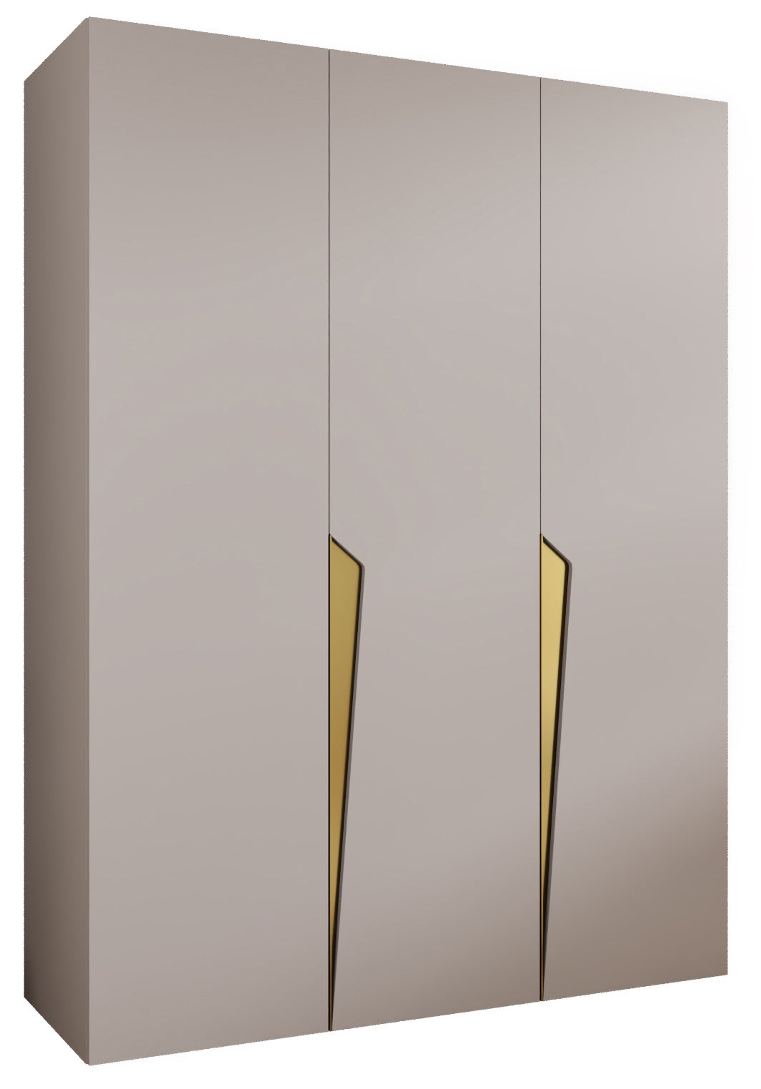 Szafa uchylna otwierana Piano 1 150 x 52 x 202 cm kaszmir + u. Złoty Abiks Meble