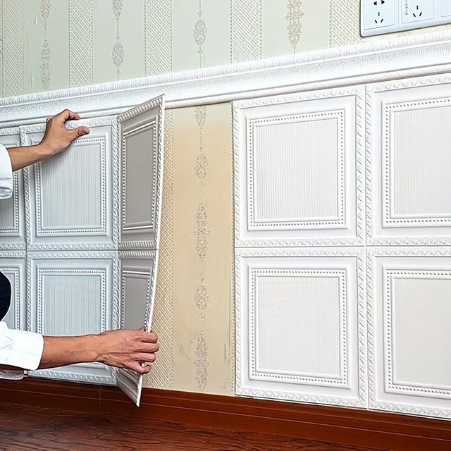 Pannello Isolante Termico Adesivo Fai Da Te – Carta Da Parati Spessa 6 Mm, Texture Lino, Tagliabile, Ideale Per Pareti Fredde O Umide (Beige, 50x1000 Cm)