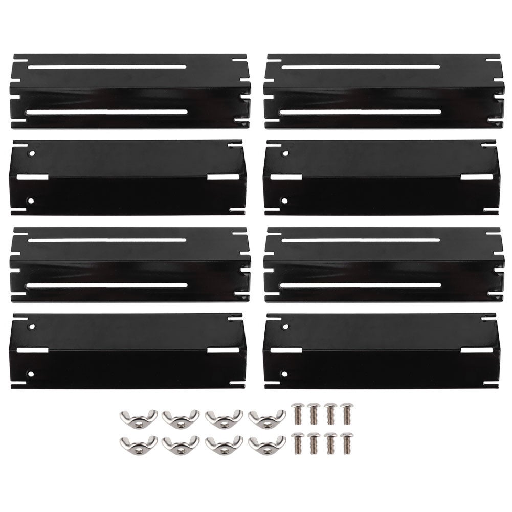 Piastre Riscaldanti In Acciaio Inox Per Barbecue – Kit 5 Pezzi Regolabili Per Nexgrill, Charbroil, Dyna-Glo - 4