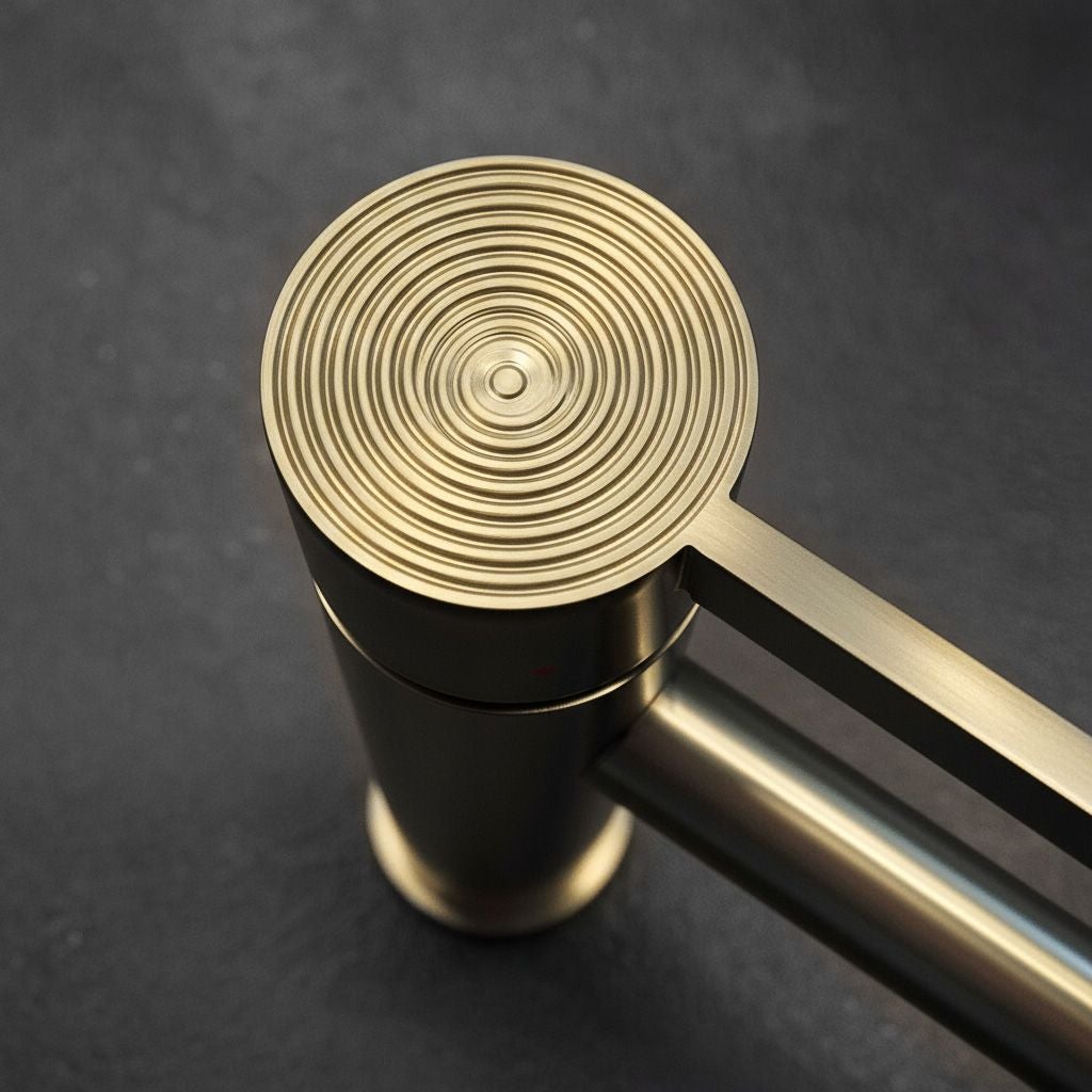 RUBINETTO LAVABO REA FOSTER BRUSH GOLD - 2