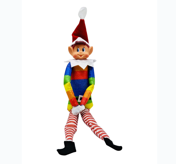 Cadeau Noël Enfant Poupée Elfe POPOYU Elfe Coquin Elfes De Noël - Lon Leg Lutin Noël Elfe Bébé Vêtements Amovibles