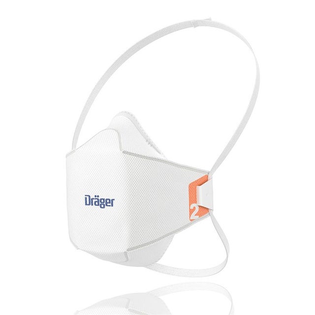 Dräger X-plore 1920 Mascarilla de protección respiratoria FFP2, 20 máscaras antipolvo para trabajos de construcción, bricolaje, pintura, Talla M/L
