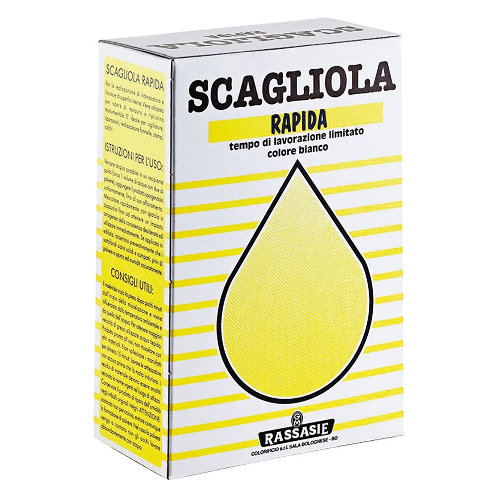 Gesso Scagliola 1 Kg - Per Lavori Fai Da Te, Restauro E Decorazione - Foto 8