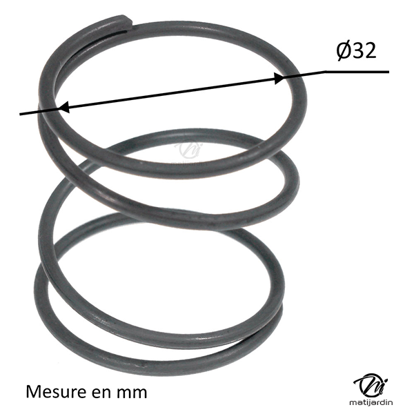 Ressort pression pour tête débroussailleuse universelle - 3