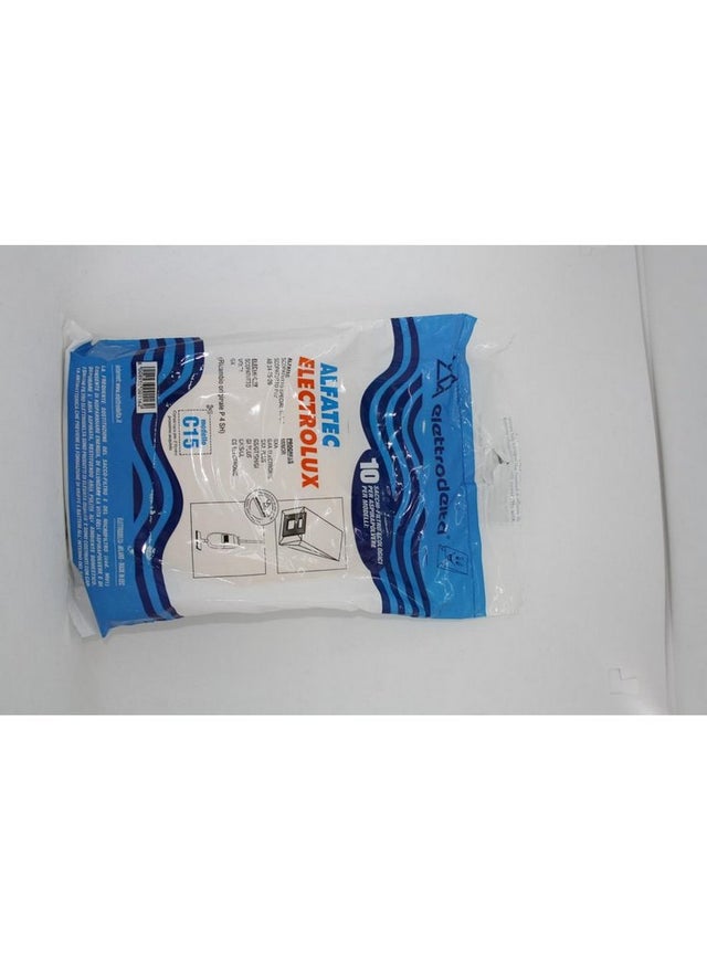 Vhbw 20x Sacs Compatible Avec Alfatec Alpha 300, 300 - 400, 400E Aspirateur - Microfibres Non Tissees Small 23 9cm X 15cm Blanc 85162788