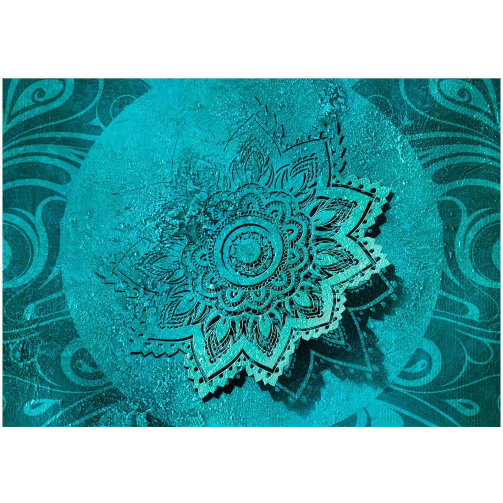 Papier peint fleur d'azur - 200 x 140 cm - 2