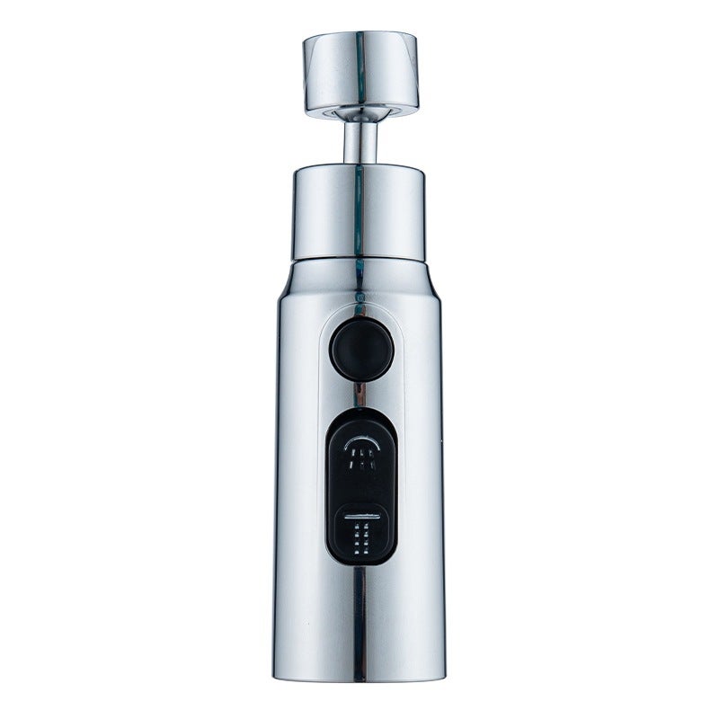 Dysza do zlewu kuchennego, obrotowa o 360 stopni, 3 tryby, końcówka kranu kuchennego z aeratorem, bateria zlewozmywakowa z obrotową głowicą, adapter