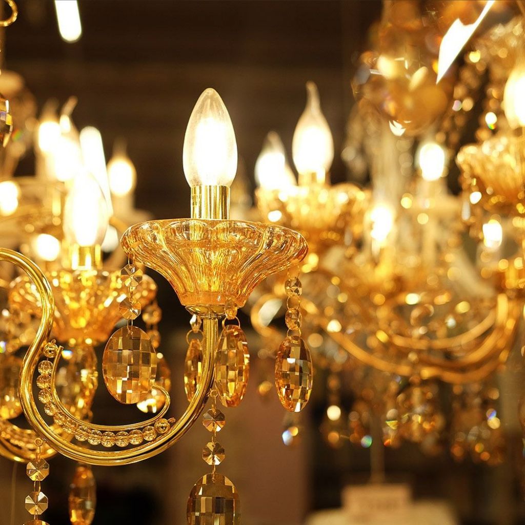 Lot de 2 Ampoules LED E14 4W Flamme filament - équivalent 40W - Blanc Chaud - 5