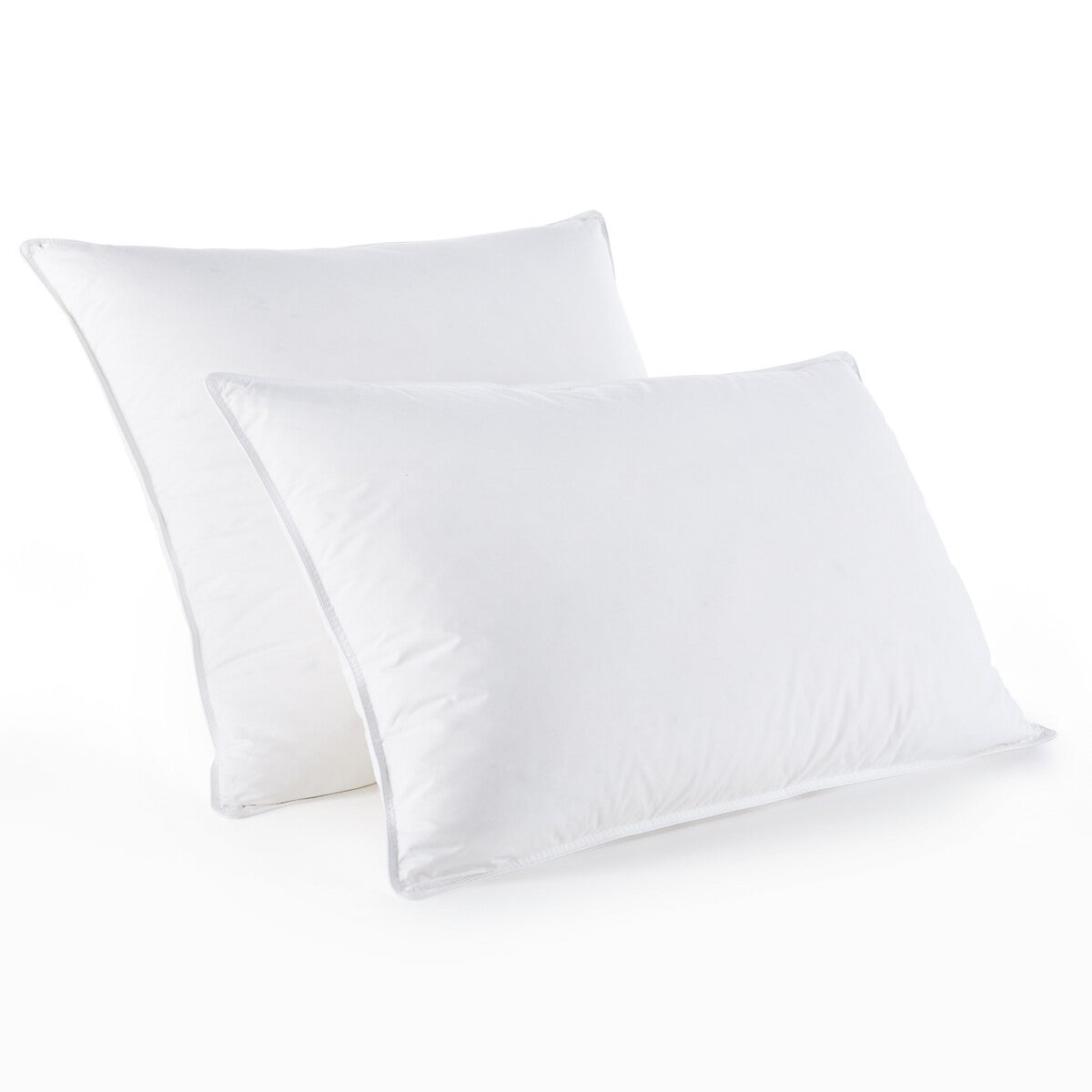 Coussin à recouvrir 45x45 cm, garnissage 100% Plumettes de canards