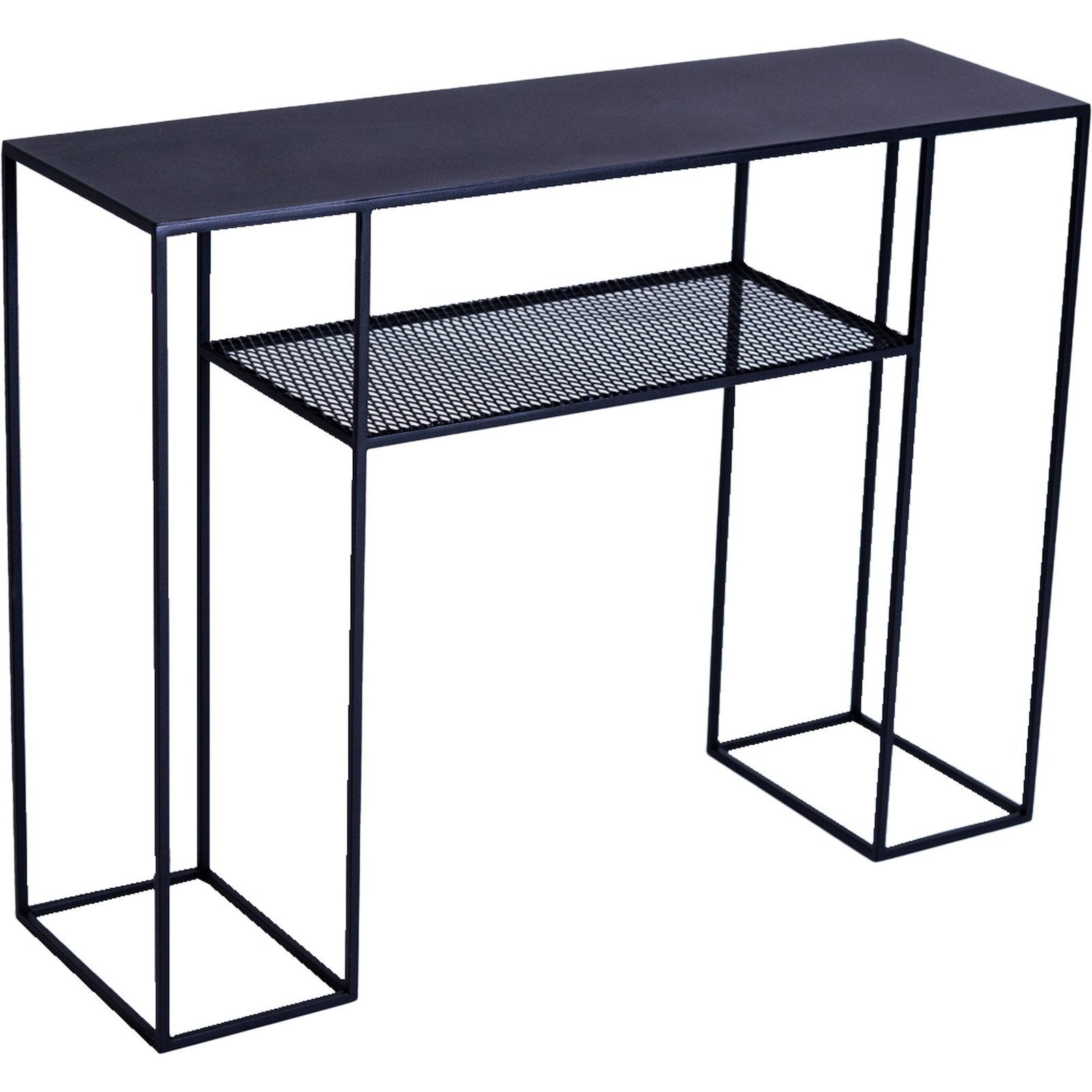 Console torget 100 x 30 x 75 cm Noir | Leroy Merlin