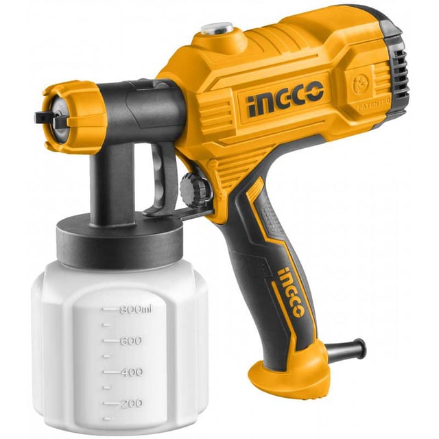 Aerografo elettrico 450W INGCO pistola elettrica per verniciatura pittura spray vernice