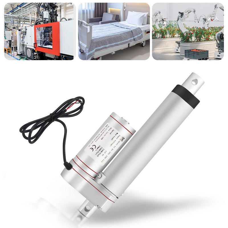 Actionneur électrique Lineaire 12 V 1500 N, Mouvement Lineaire 400 mm ...