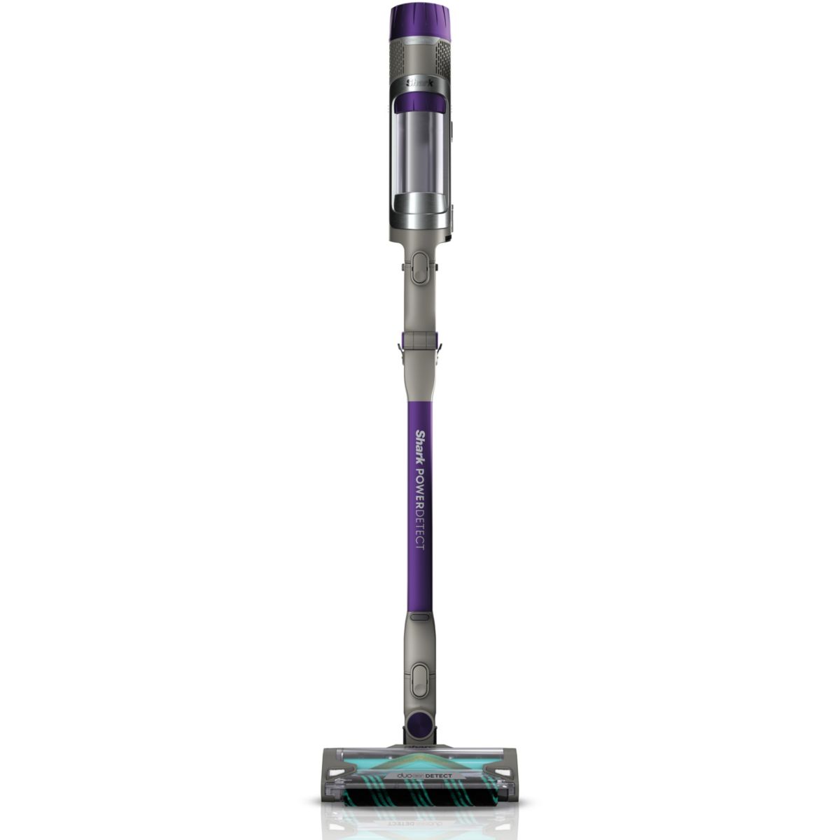 MediaMarkt Shark Aspirador Escoba, Powerdetect Ip1251eut, 380 W, 70 Min Autonomía, 3 Velocidades, Pantalla Led, Tubo Flexible, Gris/Púrpura - Imagen 3
